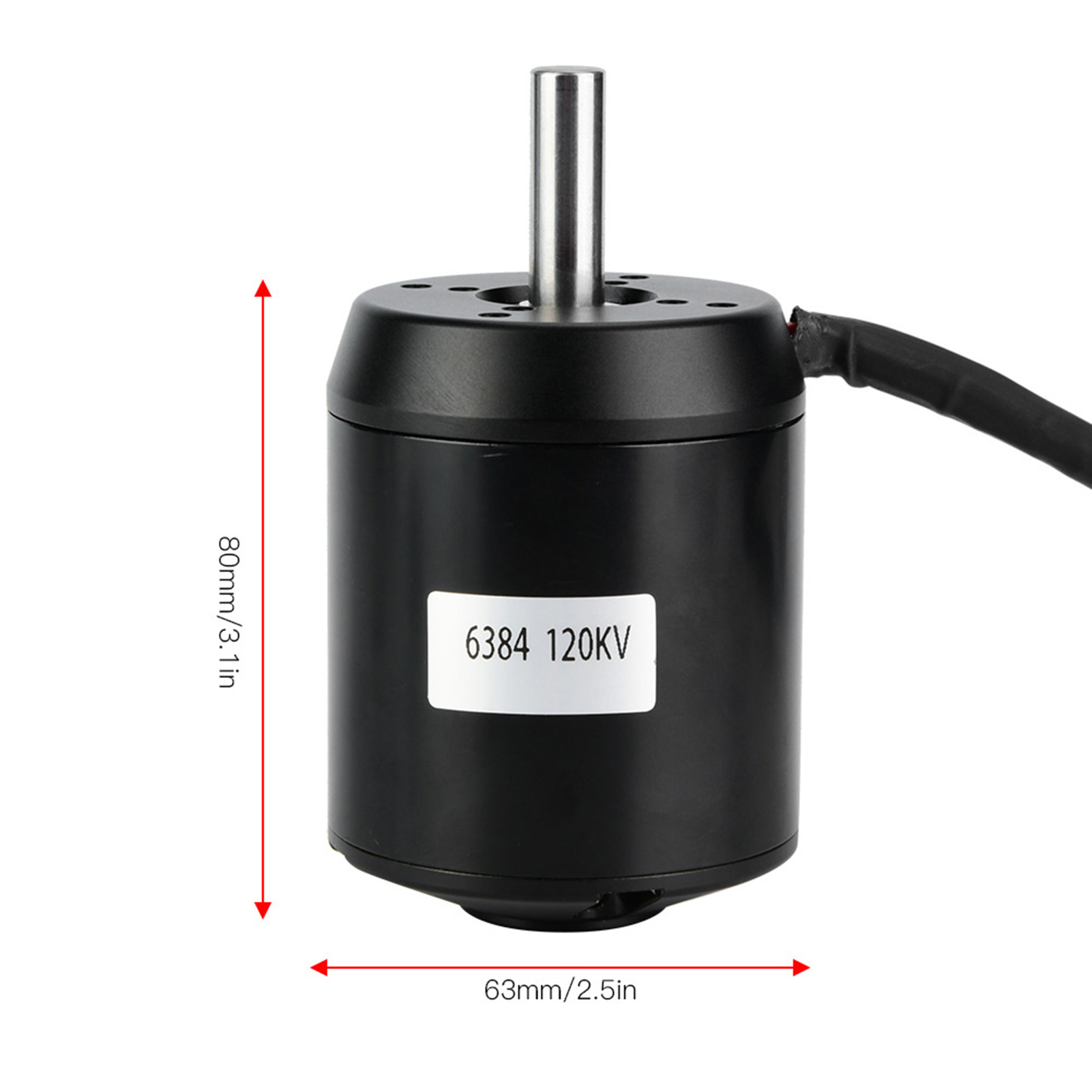 6384 120KV BLDC Motor Brushles - 6384 Brushless Motor Sensored ulasan dan harga